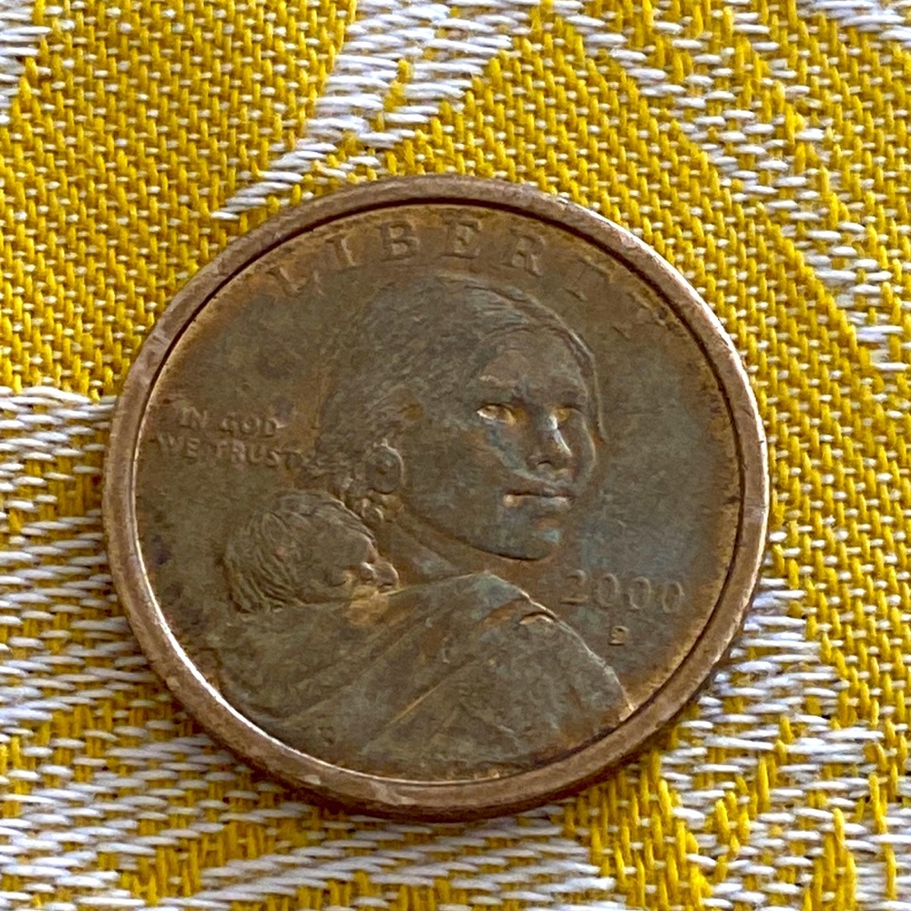 Vintage 2000 D Sacagawea One Dollar Coin